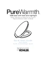 Предварительный просмотр 1 страницы Kohler PureWarmth Quick Start Manual