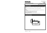 Kohler PURIST 14426A Installation Instructions preview