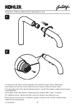 Предварительный просмотр 8 страницы Kohler Purist 7505D Installation & User Manual