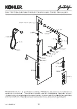 Предварительный просмотр 10 страницы Kohler Purist 7505D Installation & User Manual