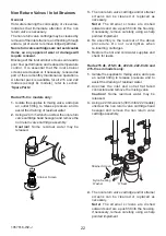 Предварительный просмотр 22 страницы Kohler Rada 215 Series Product Manual