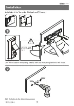 Предварительный просмотр 10 страницы Kohler rada Intelligent Care MX1 60 Installation Manual