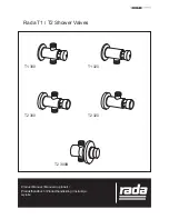 Kohler Rada T1 Product Manual предпросмотр