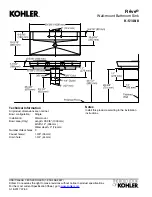 Предварительный просмотр 2 страницы Kohler Reve K-5148-8 Quick Start Manual