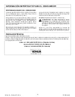 Preview for 15 page of Kohler REVIVAL K-14241 Installation Instructions Manual