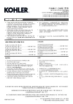 Предварительный просмотр 1 страницы Kohler S-TRAP K-23188T-HC Installation Instructions Manual