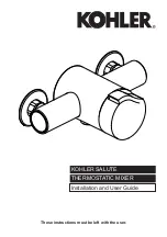 Kohler Salute Installation And User Manual preview
