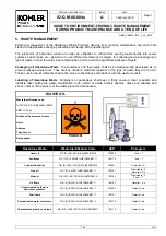 Предварительный просмотр 34 страницы Kohler SFGLD360 Operation & Maintenance Manual