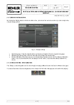 Предварительный просмотр 194 страницы Kohler SFGLD360 Operation & Maintenance Manual