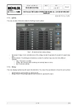 Предварительный просмотр 199 страницы Kohler SFGLD360 Operation & Maintenance Manual