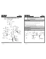 Kohler Soleo 8690 Installation Instructions предпросмотр