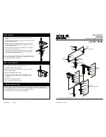 Preview for 2 page of Kohler STANCE 14760A-4ND Installation Instructions