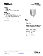 Kohler Stanwell K-4972-ER Quick Start Manual preview