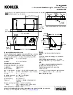 Предварительный просмотр 2 страницы Kohler Stargaze BubbleMassage K-1959-GHW Quick Start Manual