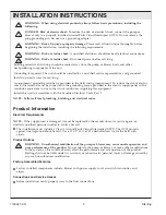 Preview for 2 page of Kohler STERLING 7726 Series Installation Manual