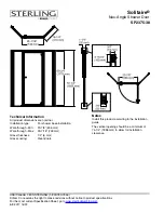 Предварительный просмотр 2 страницы Kohler Sterling Solitaire SP2375-38 Detailed Planning Dimensions