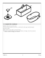 Preview for 8 page of Kohler Sterling Unwind 96129-0 Installation Manual