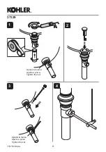 Предварительный просмотр 4 страницы Kohler STRAYT 37327M Installation & User Manual