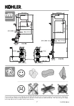 Предварительный просмотр 7 страницы Kohler STRAYT 37327M Installation & User Manual