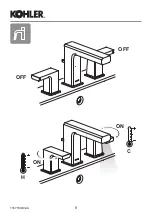 Предварительный просмотр 6 страницы Kohler STRAYT 37331M Installation & User Manual