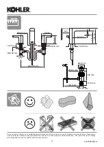 Предварительный просмотр 7 страницы Kohler STRAYT 37331M Installation & User Manual