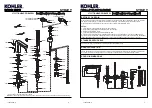 Kohler STRAYT 37337T-B4 Installation Instructions предпросмотр