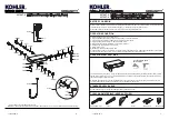 Kohler URBANITY 23748T-9 Installation Instructions предпросмотр