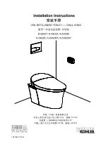 Kohler Veil K-5402A Installation Instructions Manual preview