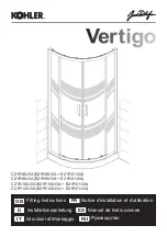 Kohler Vertigo C21R100-GA Fitting Instructions Manual preview