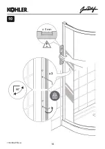 Preview for 16 page of Kohler Vertigo C21R100-GA Fitting Instructions Manual