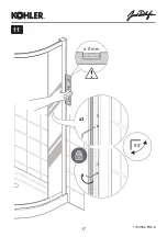 Preview for 17 page of Kohler Vertigo C21R100-GA Fitting Instructions Manual