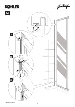 Preview for 20 page of Kohler Vertigo C21R100-GA Fitting Instructions Manual