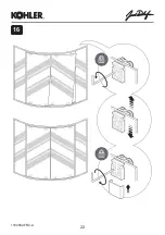 Preview for 22 page of Kohler Vertigo C21R100-GA Fitting Instructions Manual