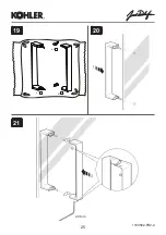 Preview for 25 page of Kohler Vertigo C21R100-GA Fitting Instructions Manual