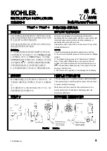 Предварительный просмотр 1 страницы Kohler Wave 7788T-4 Installation Instructions Manual