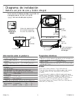 Preview for 4 page of Kohler Windward BubbleMassage K-1112-GLA Roughing-In Manual