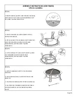 Предварительный просмотр 2 страницы Kohl's 61SRR51 Assembly Instructions