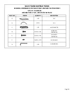 Preview for 1 page of Kohl's 71SRRSL09 Assembly Instructions