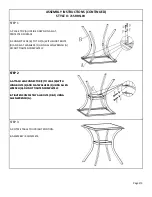 Preview for 2 page of Kohl's 71SRRSL09 Assembly Instructions