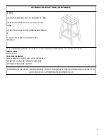 Предварительный просмотр 3 страницы Kohl's Cameron Assembly Instructions