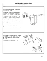 Preview for 3 page of Kohl's SONOMA PRESIDIO LOVESEAT GLIDER 61SRR4504 Assembly Instructions