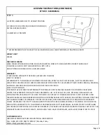 Preview for 4 page of Kohl's SONOMA PRESIDIO LOVESEAT GLIDER 61SRR4504 Assembly Instructions