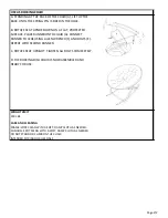 Preview for 2 page of Kohl's THE BIG ONE ROCKING DISH CHAIR Assembly Instructions