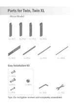 Preview for 3 page of KOI Myia Twin Assembly Instructions Manual