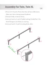 Предварительный просмотр 4 страницы KOI Myia Twin Assembly Instructions Manual