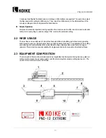 Предварительный просмотр 11 страницы Koike PNC-12 EXTREME Operation Manual