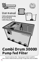 KoiPro Combi Drum 30000 User Manual preview