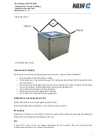 Preview for 4 page of KOJA HiFEK 18 Installation, Operation And Maintenance Manual