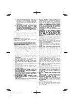 Preview for 6 page of Koki Holdings Hikoki GP 18DA Handling Instructions Manual