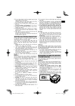 Preview for 9 page of Koki Holdings Hikoki RP3608DA(L) Handling Instructions Manual